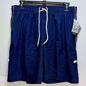 Trunks Surf & Swim Co Quick Dry Swim Shorts Men's Size‎ XL Blue NWT